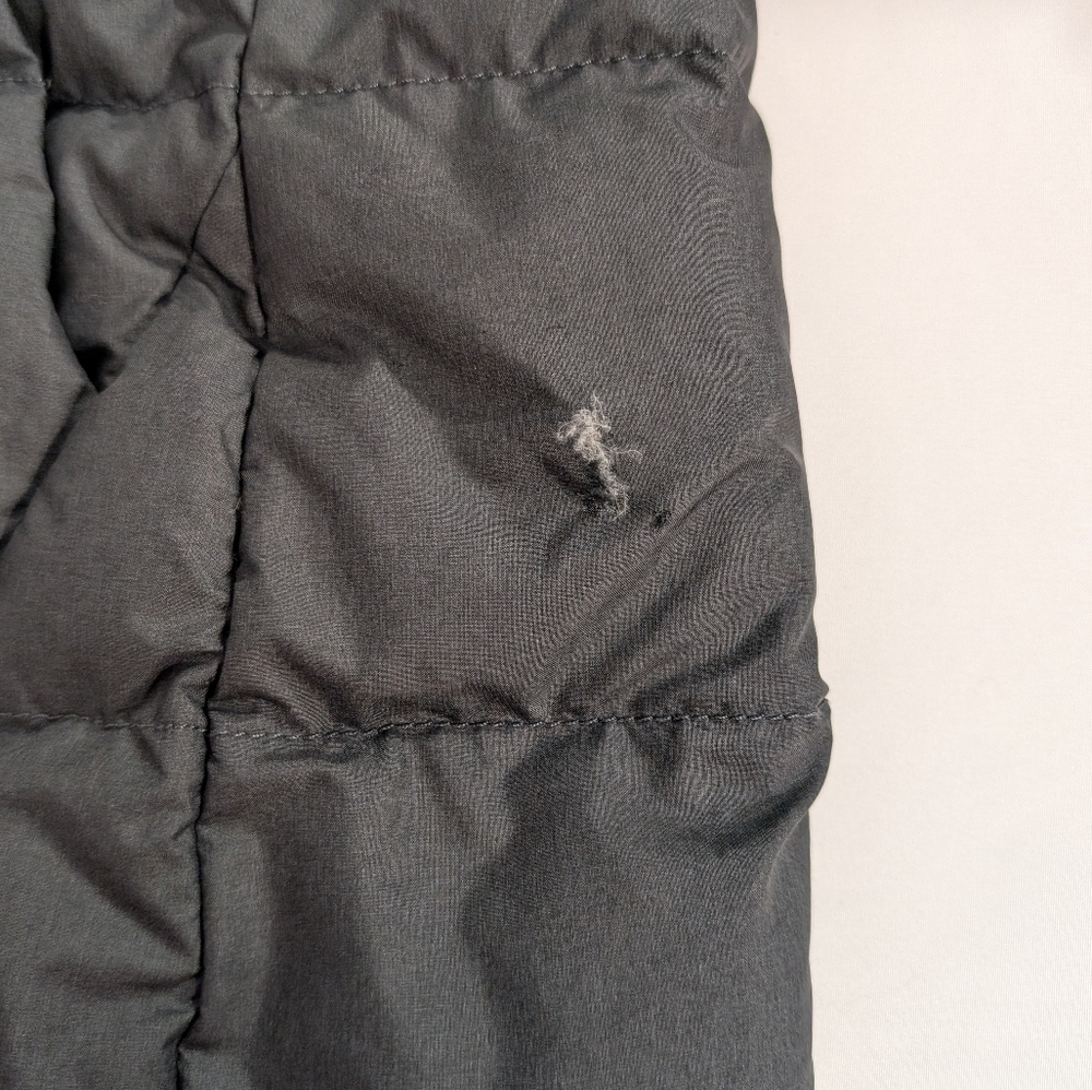 Cole Haan ZEROGRAND Women's Long Insulated Button Up Gray Puffer Jacket Size L - Picture 11 of 15